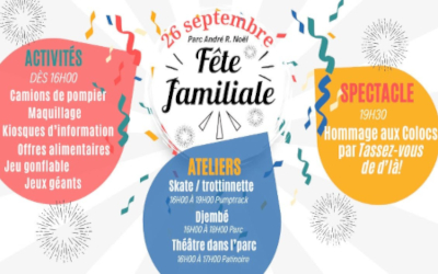 Saint-Marc-sur-Richelieu: Fête familiale le 26 septembre