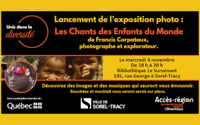 Lancement de l’exposition photo « Les Chants des Enfants du Monde »