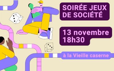 Verchères: une soirée ludique à la Vieille caserne le 13 novembre