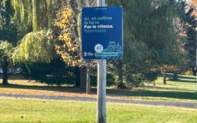 Cultivons la prudence: une nouvelle campagne de sensibilisation à la vitesse à Calixa-Lavallée