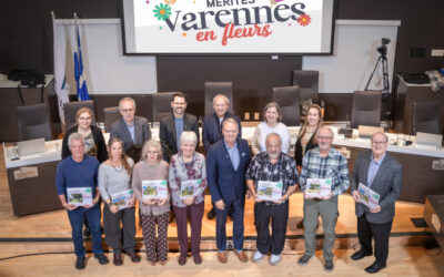 Varennes dévoile les lauréats des Mérites Varennes en fleurs 2026